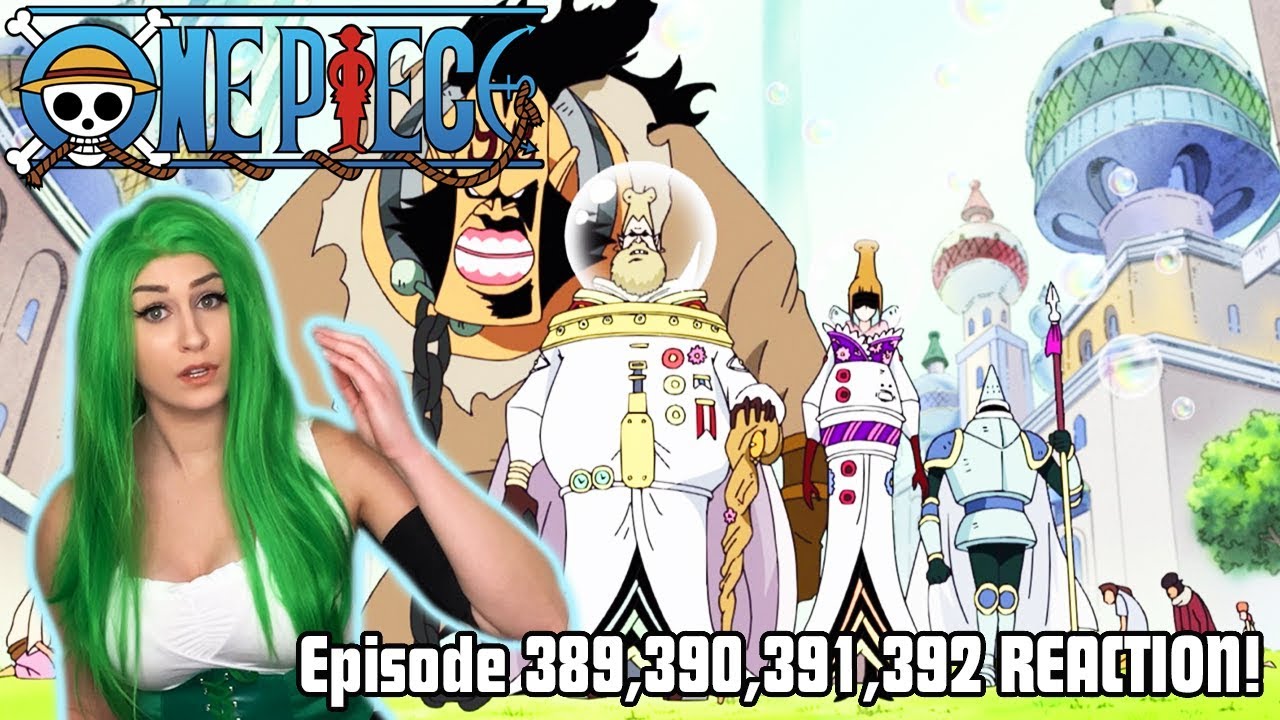 Enter Sabaody One Piece Episode 3 390 391 392 Reaction By Supermechafrieza