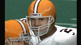 Madden NFL 2001 PS2; Cleveland Browns VS. Atlanta Falcons