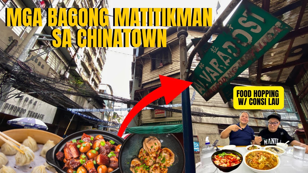 BINONDO CHINATOWN FOOD HOPPING SA MGA BAGONG SPOTS