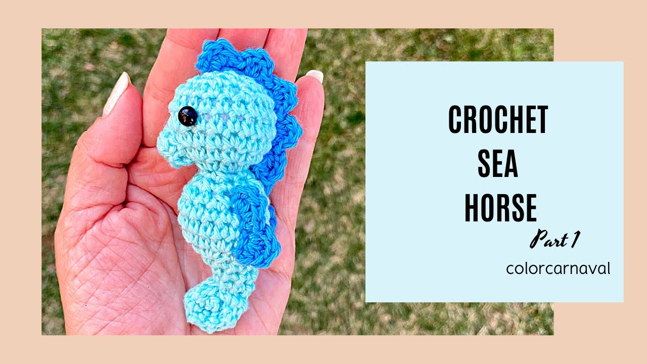 Amigurumi Örgü Denizatı 1