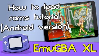 How to load roms in EmuGBA XL (Android) #android #emulator #gba screenshot 1