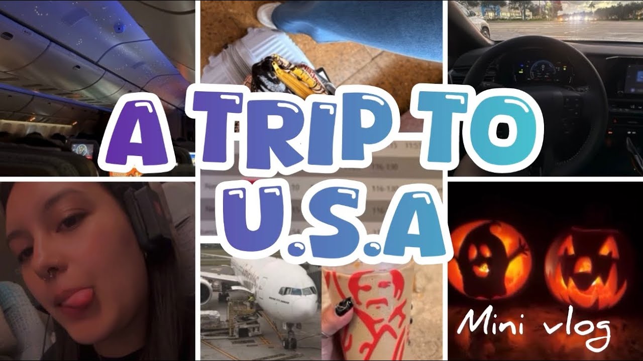 ¡UN VIAJE RELÁMPAGO A USA! 🇺🇸 (Mimi vlog)