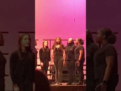 Singing never enough  from greatest showman Austin junior high school #chorus #singingcover