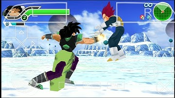 Base Broly VS. Ssjg Vegeta, DBZ TTT DBS U.M. Mod: PPSSPP Android