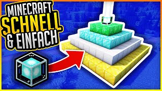 Build & Use a Beacon! (Tutorial) ✨ Minecraft Quick and Easy #18 ✨ ErikOnHisPeriod