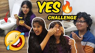 😜Ayyo Paavam😂 Akka said YES to everything for 24 HRS🔥|| Ammu Times || Yes Challenge ||