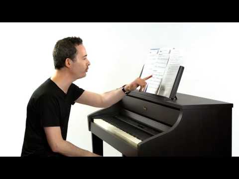 Piano lessons - Basics of piano-sight reading