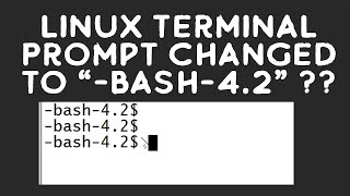 [solved !!! ] linux terminal, prompt changed to 