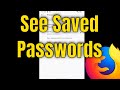 How to See Saved Passwords on Firefox Mobile [Guide]