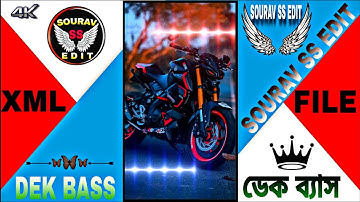 New Trending 💥 Dek Bass Hindi Song 🎵 Alight & Xml File Short Status Video 🥀 Editing #xml_file