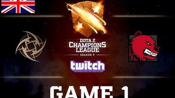 D2CL S5: BBC vs NiP [ENG] Game 1