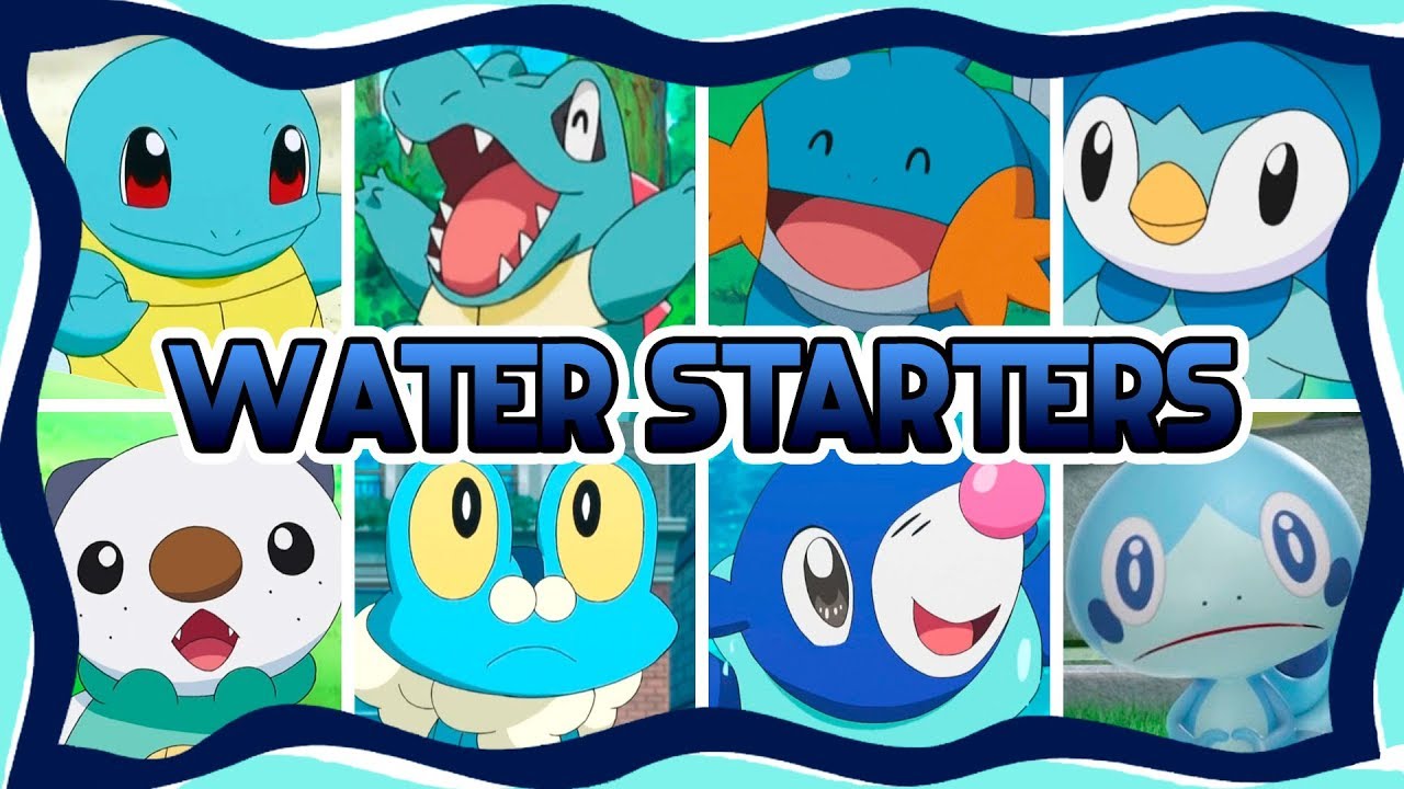Teorias sobre a origem dos Pokémon Iniciais do tipo Água