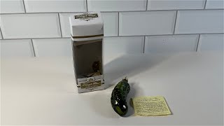 Traditional Christmas Holiday Pickle Ornament by Kurt S Adler