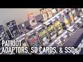 Patriot - Adaptors, SD Cards, &amp; SSDs - Computex 2014