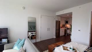 Studio apartment with stainless steel appliances in San Francisco CA