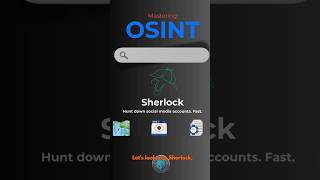 Track Usernames in Seconds! 🕵️‍♂️ Sherlock OSINT Tool