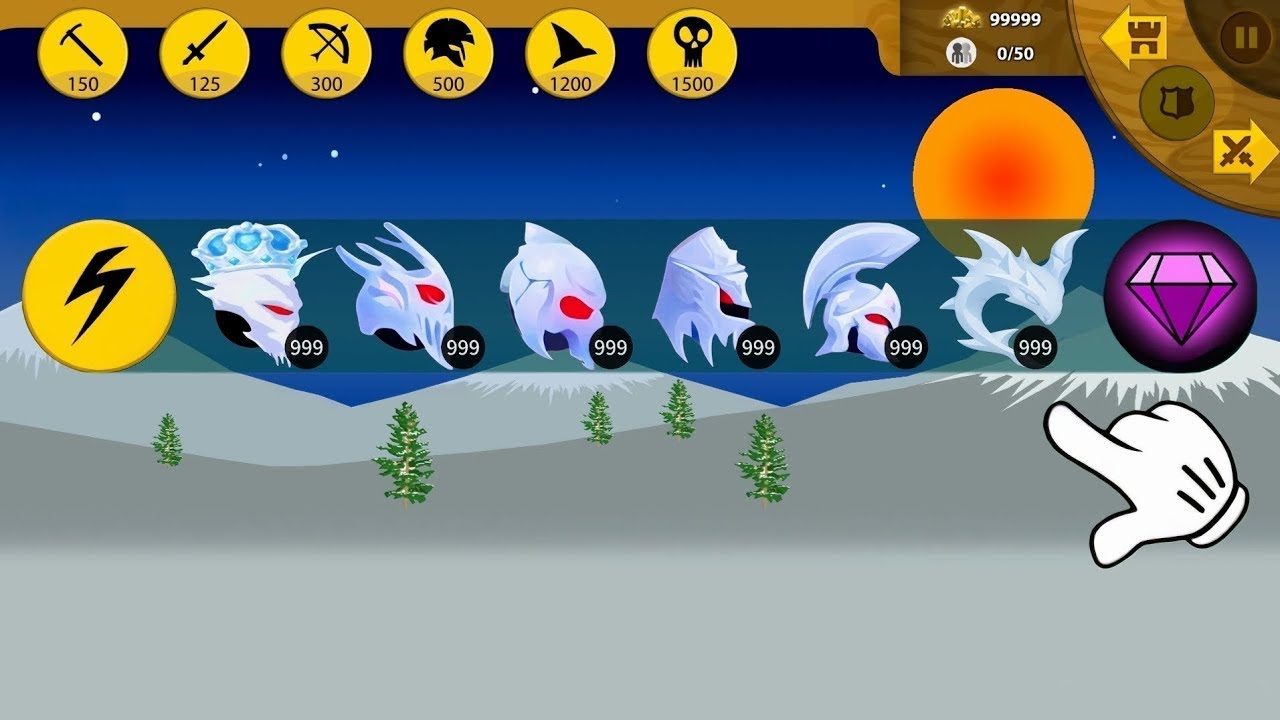 Insane Unlock All Ice Skins & Ultimate Super Bosses In Stick War Legacy