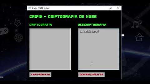 Criptografia feita em Java - Demostração