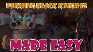Quick Guide to Farming Black Knights in OSRS