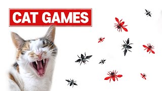 [Cat Games]고양이가 좋아하는 벌레 영상 4시간 Video for cats 4Hours 猫用動画😺고양이예능