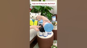 Túi rác hương ngải cứu đuổi muỗi vid2