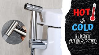 Hand Held Bidet Sprayer with HOT & COLD Water | HANDYBROS |