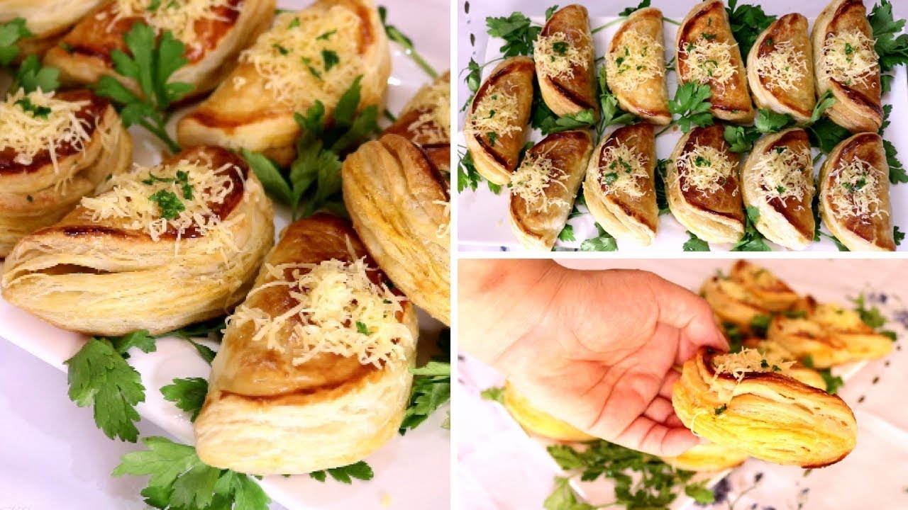 في اقل من 10 دقائق وبدون تبريد ولا جهد /اسهل عجين مورق في العالم وحشوة لذيذة و اقتصادية.