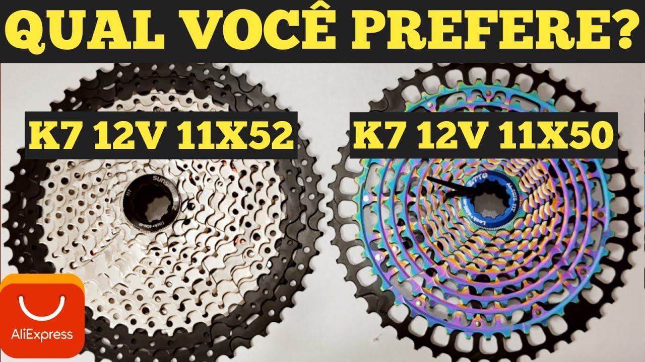 【R&B】xplicit UNBOXING DUPLO ALIEXPRESS - QUAL DOS 2 VOCÊ PREFERE? K7 12V 11X52
