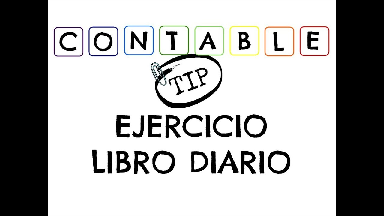 web Pilar Descortés EJERCICIO LIBRO DIARIO - CONTABILIDAD - YouTube