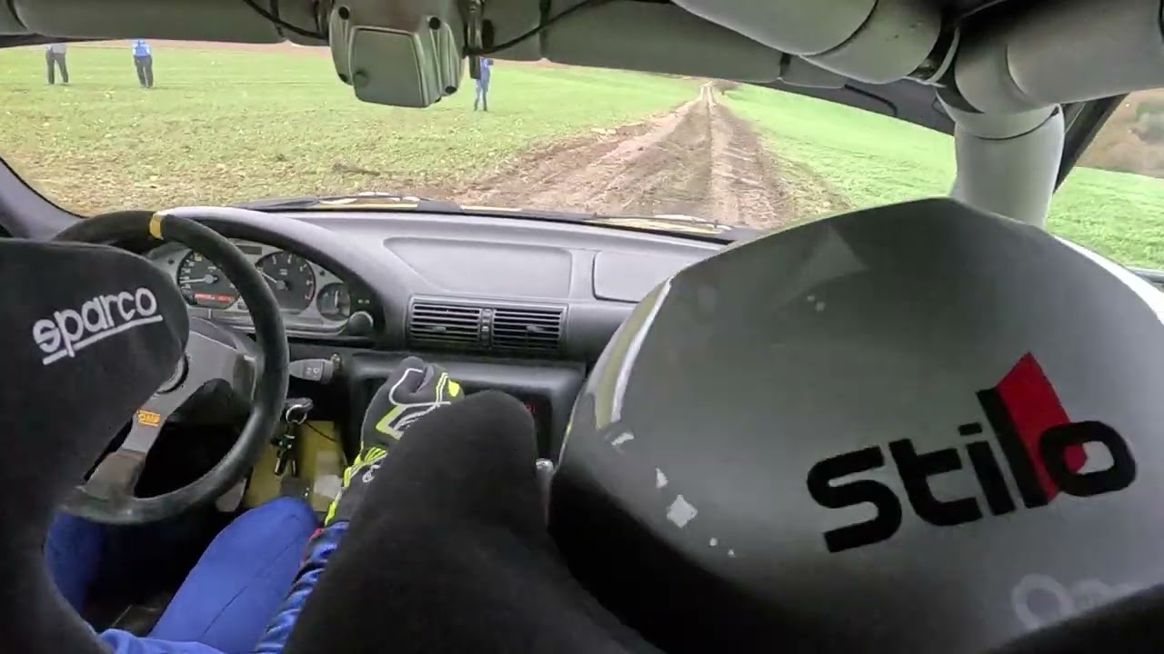 ADAC Saarland Rallye 2025 BMW 323 Ti Compact Bayer/Buß - WP2 Steine an der Grenze 1