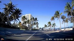 Driving from Fort Lauderdale Beach to Boca Raton, Florida via the A1A - 2.25.18 