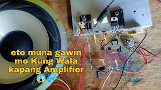 how to make Quasi Amplifier using 2sc5200 with Tip41c tip42c 100w | DIY AMPLIFIER