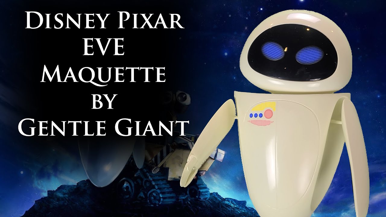 WALL・E PIXAR EVE FIGURE GENTLE GIANT 限定品 Disney Pixar EVE Maquette by Gentle Giant - YouTube