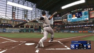 MLB The Show 24　アストロズvsヤンキース　観戦スタメン適当