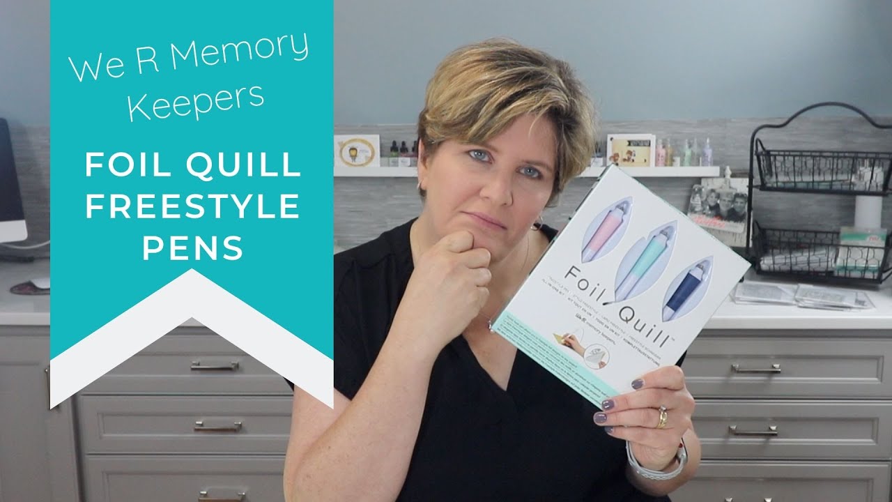 Foil Quill Pen by We R Memory Keepers, Unboxing and Review