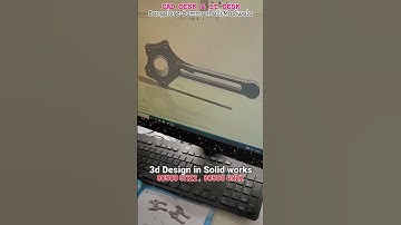 Master cad Mechanical Student Mr.Sashi Design Activity Connecting rod by using Solid works Software.