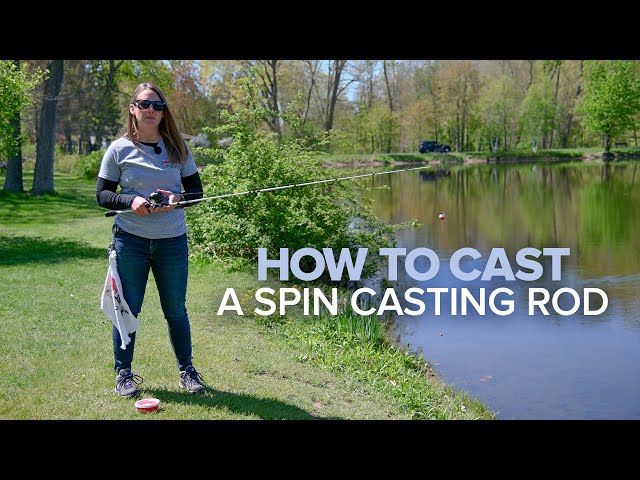 How To Cast a Spin Casting Rod 