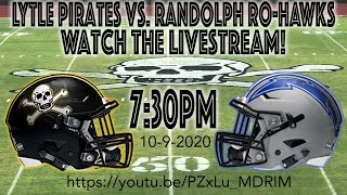 Lytle Pirate Varsity Football vs. Randolph