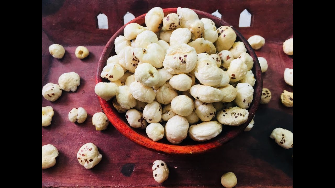 How To Roast Makhana In Few Seconds /Rost Makhana In Microwave YouTube