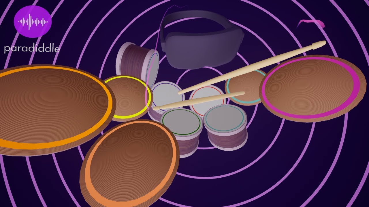 【Paradiddle】VRドラムシミュレーターでドラマーになろう！【PC版.par242】