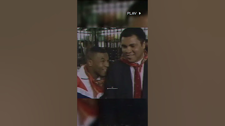 Mike Tyson MEETS Muhammad Ali 😱