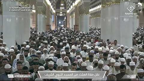 صلاة العشاء للشيخ د. عبدالمحسن_القاسم 2 جمادى الآخرة 1446هـ من سورة ‏الإسراء 88-100 #المسجد_النبوي 