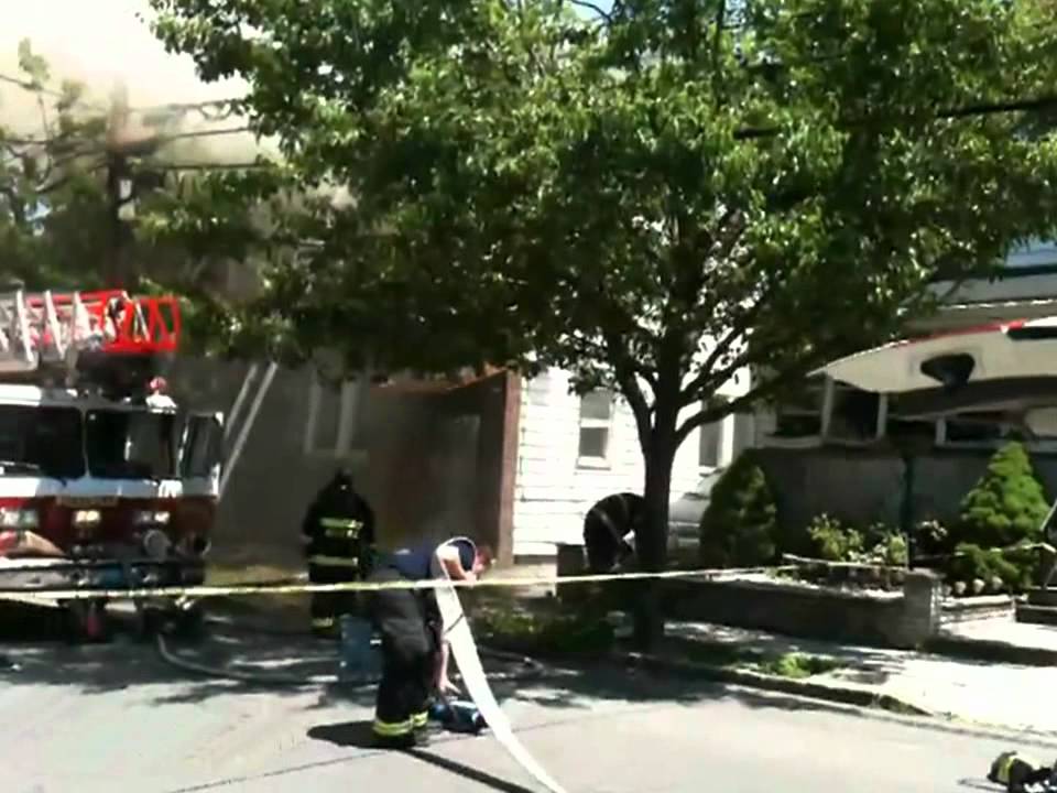 (unedited) Belleville, NJ house fire 05132012 at 74 Harrison St (3