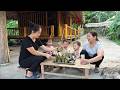 Single Mother - A Peaceful Day Cooking and Welcoming a Kind Neighbor | Ly tieu tieu