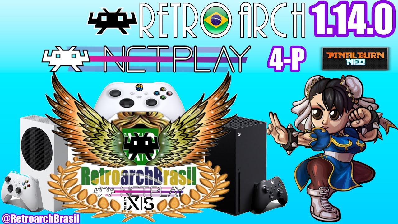 @retroarchbrasil Retroarch 1.14.0 Bora Jogar canal do RosquinhaMan