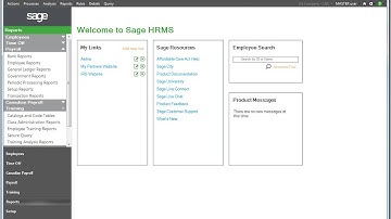 Sage HRMS - The Core Functionalities