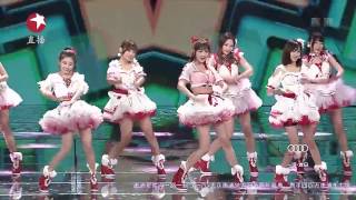 20161231 東方衛視跨年 SNH48《愛的幸運曲奇》
