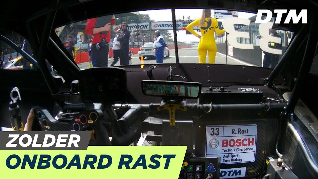 মোটর DTM Zolder 2019 - René Rast (Audi RS 5 DTM) - RE-LIVE Onboard (Race 2)
