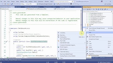 School Management System Part 97 Attendance Report Form in C# C Sharp ASP NET MVC
