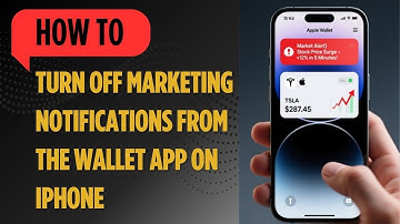 How to turn off marketing notifications from the Wallet app on iPhone